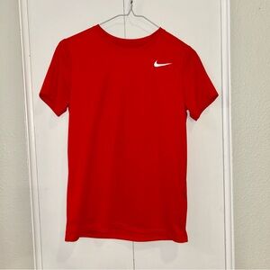 Nike Red Short Sleeve Dri-Fit T-Shirt ‘The Nike Tee’ XSmall